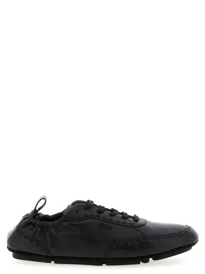 FENDI FENDI FIT SNEAKERS BLACK