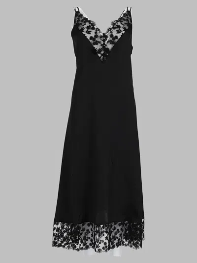 Fendi Fitted Mini Dress In Black