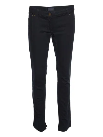Pre-owned Fendi Five-pockets Jeans In Black