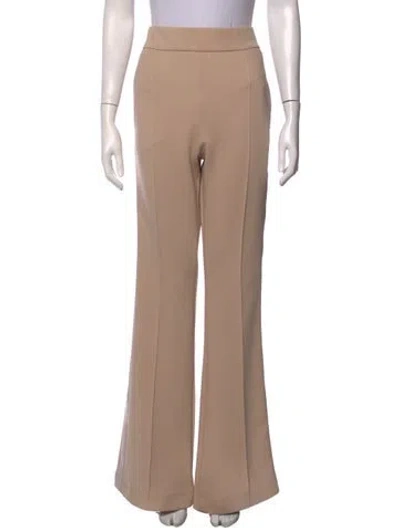 Pre-owned Fendi Flared Pants In Neutrals