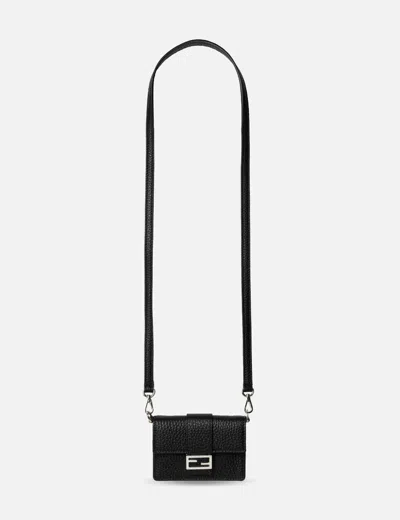 Fendi Flat Baguette Micro Bag