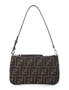 Fendi Flat Baguette Zucca Jacquard In Multi