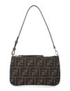 Fendi Flat Baguette Zucca Jacquard In Multi
