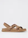 Fendi Flache Sandalen  Damen Farbe Camel