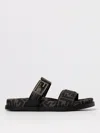 Fendi Flat Sandals  Woman Color Black In Black