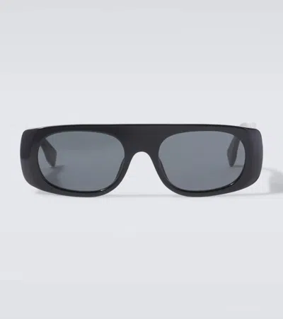 Fendi Flat-top Sunglasses In Black