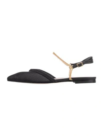 Pre-owned Fendi Flats In Black