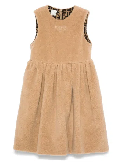 FENDI FLEECE DRESS