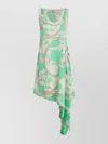 Fendi Multicolour Printed Satin Dress