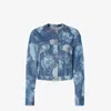 Fendi Floreal Denim Jacket