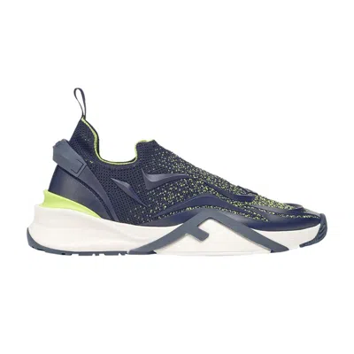 Pre-owned Fendi Flow 'blue Lime'