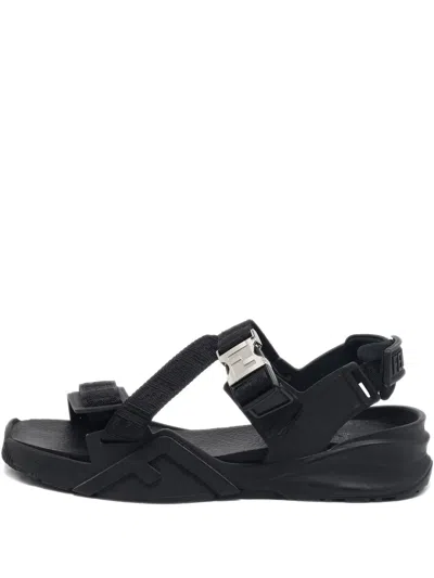 Pre-owned Fendi Flow Buckle-strap Sandals