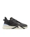 Fendi Flow Panelled Slip-on Sneakers In Grey Multi
