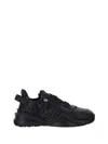 Fendi Flow Low-top Sneakers In Black