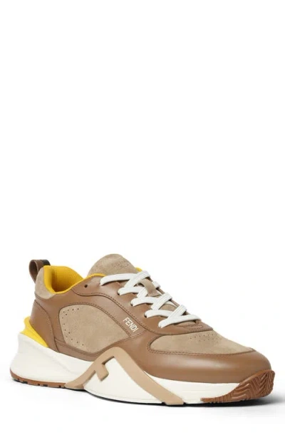Fendi Flow Low Top Sneaker In Multi