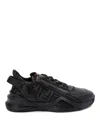 Fendi Flow Low-top Sneakers In Black