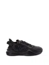 Fendi Flow Low-top Sneakers In Black  