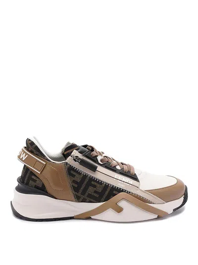 FENDI ` FLOW` LOW-TOP SNEAKERS
