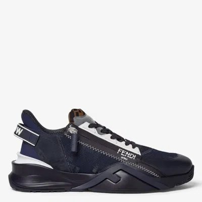 Fendi Flow Low-top Slip-on Sneakers In Purple