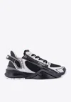 Fendi Flow Mesh Low-top Sneakers In Gray