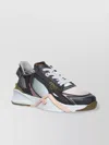 Fendi Flow Mesh Running Shoes With Leather Trims