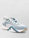Fendi Flow Mesh Sneakers Perforated Design Rubber Sole In Multi