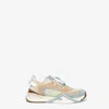 Fendi Flow Colorblock Suede Runner Sneakers