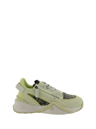 Fendi Flow Runner Sneakers In Multicolor