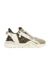 Fendi Flow Side-zip Trainer Sneakers In White