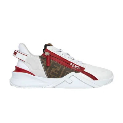 Pre-owned Fendi Flow Slip-on 'white'
