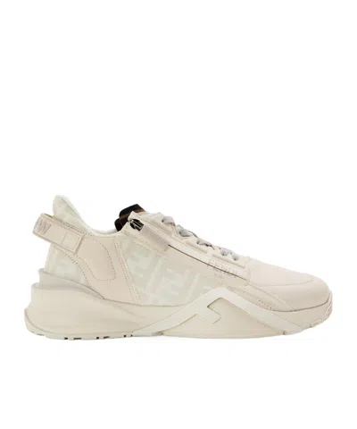 Fendi Flow Sneaker Sn00 In Neutral