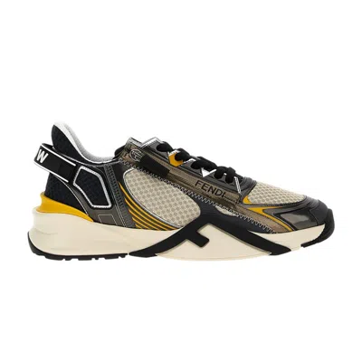 Pre-owned Fendi Flow Sneaker 'yellow' | Men's Size 39