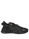 Fendi Flow Low-top Sneakers In Black