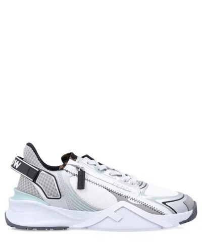 Fendi Flow Sneakers In White