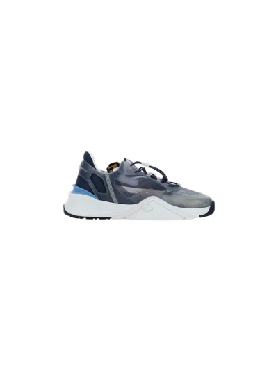 Fendi Flow Sneakers In Gray