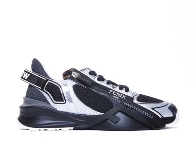 Fendi Flow Sneakers In Grey