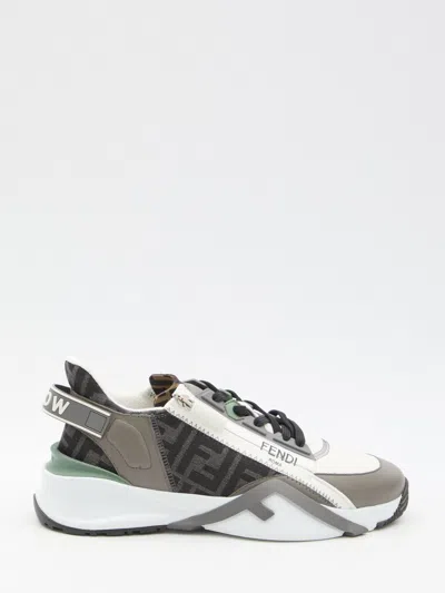 Fendi Flow Sneakers In Grey