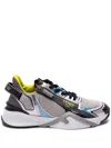 Fendi Flow` Low-top Sneakers In Grey