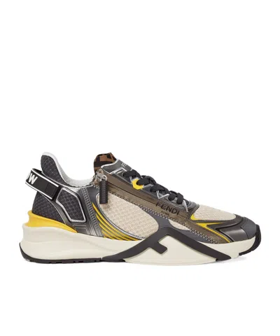 FENDI FENDI FLOW LACE-UP SNEAKERS