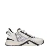 Fendi Men Flow Sneakers In White