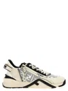 Fendi Men Flow Sneakers In White