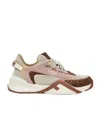 Fendi Flow Sneaker In Nude