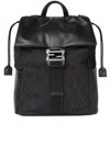 Fendi Flux Buckle Backpack