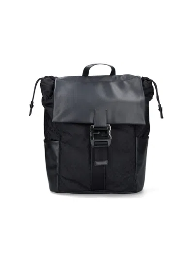 Fendi 'flux' Backpack In Black