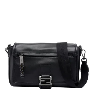 Fendi Flux Messenger Bag In Pattern