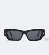 Fendi Fold Cat-eye Sunglasses In Black