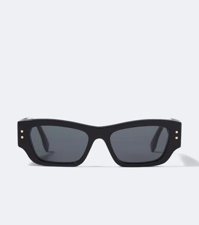 Fendi Fold Cat-eye Sunglasses In Black