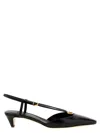 FENDI FOLD PUMPS BLACK