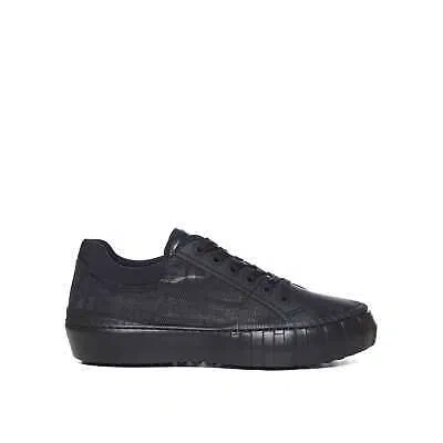 Pre-owned Fendi Force Sneakers In Black