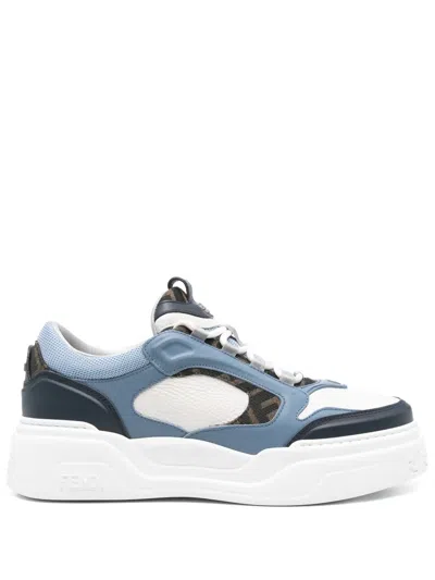 Fendi Force Sneakers In Blue